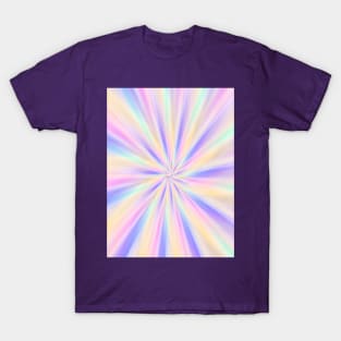 Tie dye yellow pink purple T-Shirt